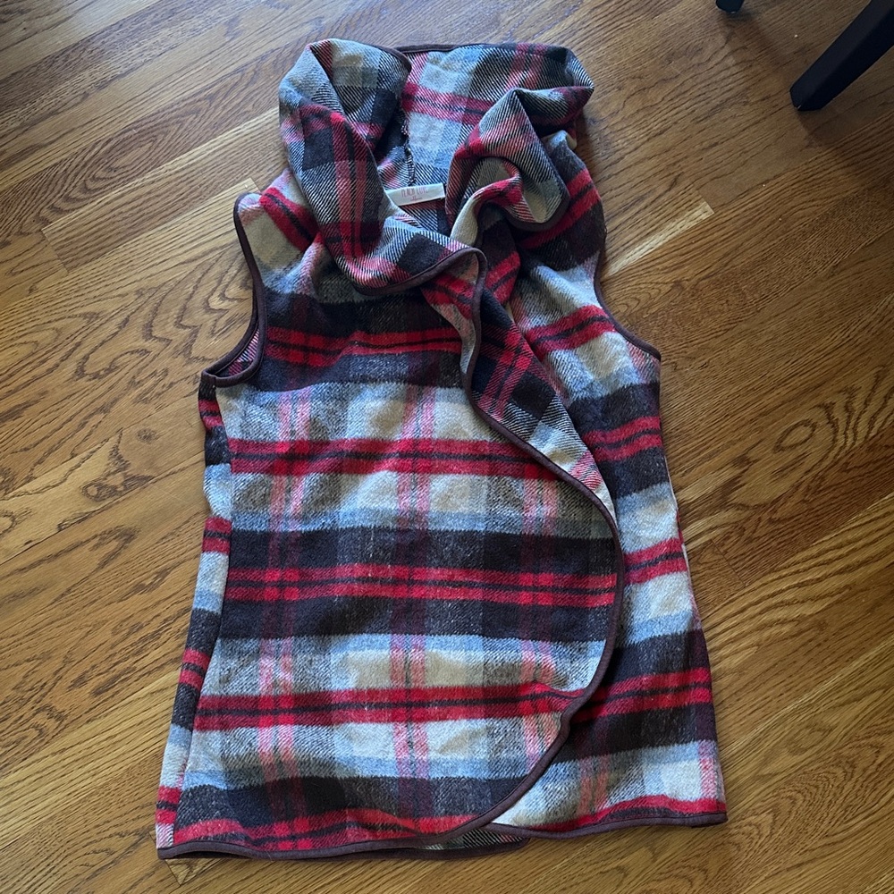Plaid Wrap Vest 🎄 🧑‍🎄